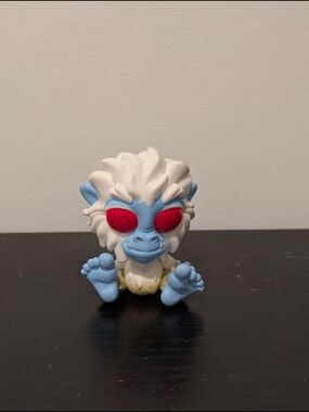 Cryptozoic Cryptkins Yeti Blue and White Cute Creature Figurine with Red Eyes